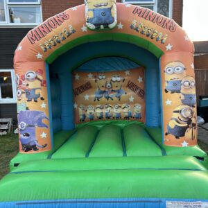 Minions-themed bouncy castle