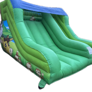 jungle-themed toddler inflatable slide