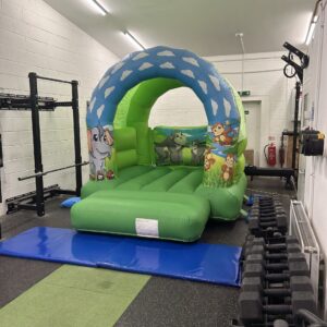 Junior Jungle toddler bouncy castle
